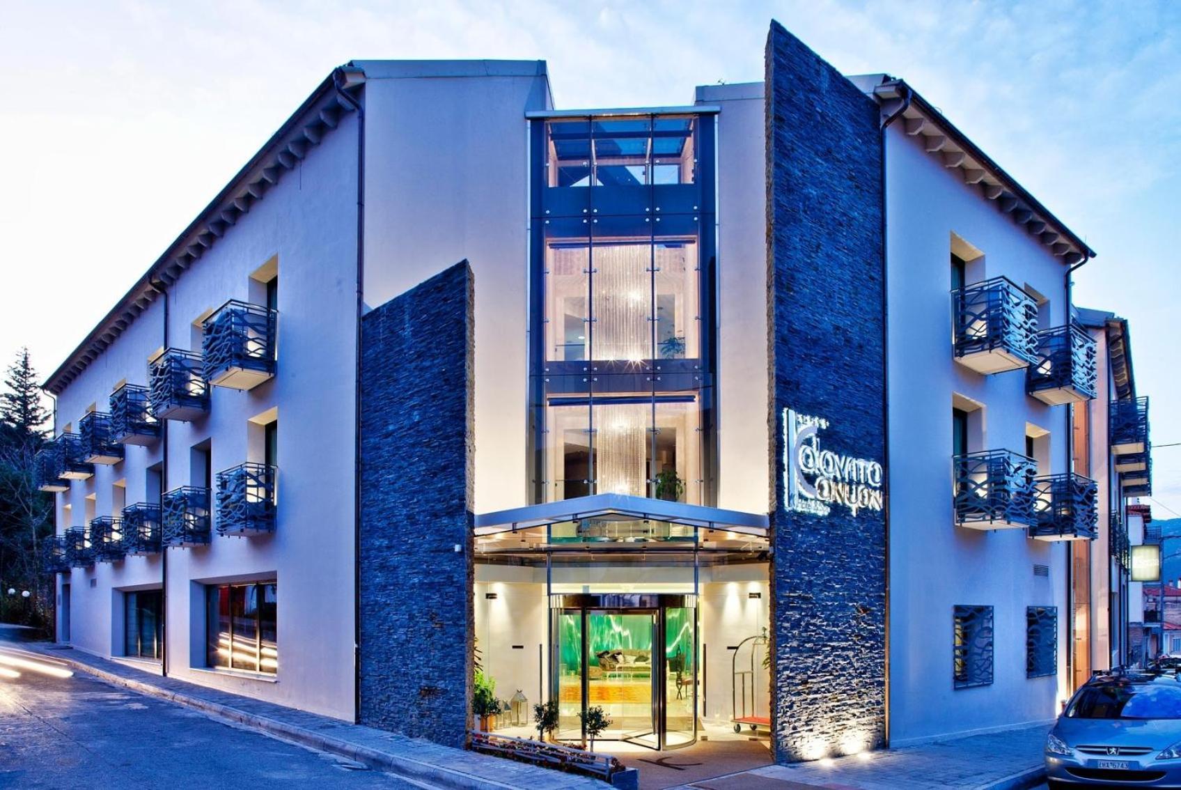 Kalavrita Canyon Hotel&Spa Bagian luar foto